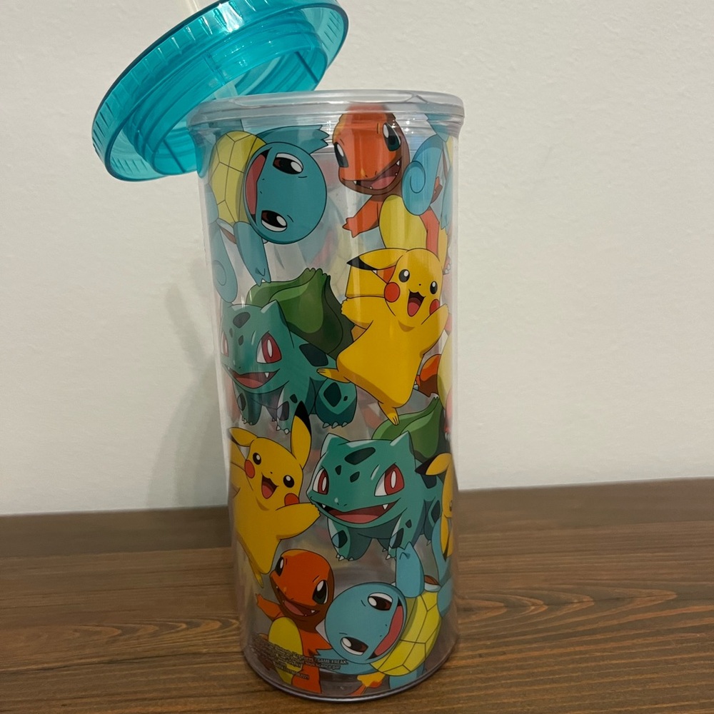 Pokemon Cup Travel Tumbler Drinkware Grogu 20oz